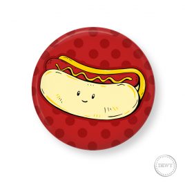 Button-hotdog by Dewy Venerius. 
