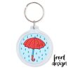 Front-design-keychain-umbrella by .