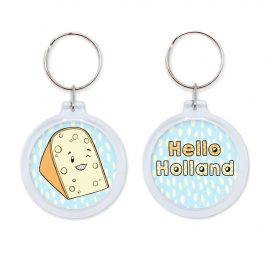 Hello-Holland-Dutch-cheese-keychain-kaas-sleutelhanger
