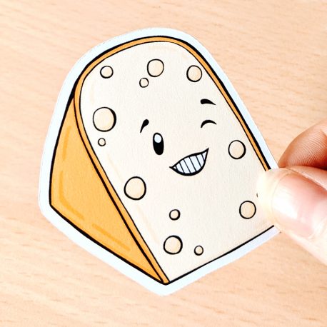 Hello-Holland-kaas-cheese-sticker-Dewy-Venerius-3 by . 