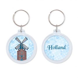 Holland-sleutelhanger-molen-nederland