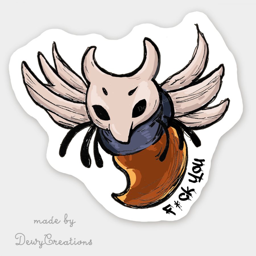 Hollow Knight sticker Primal Aspid €1,50