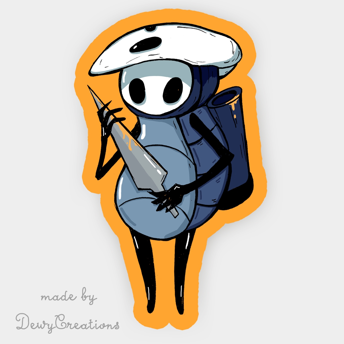 Hollow Knight sticker Quirrel €1,75