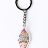 Rainbow-unicorn-ice-cream-keychain-gift by .