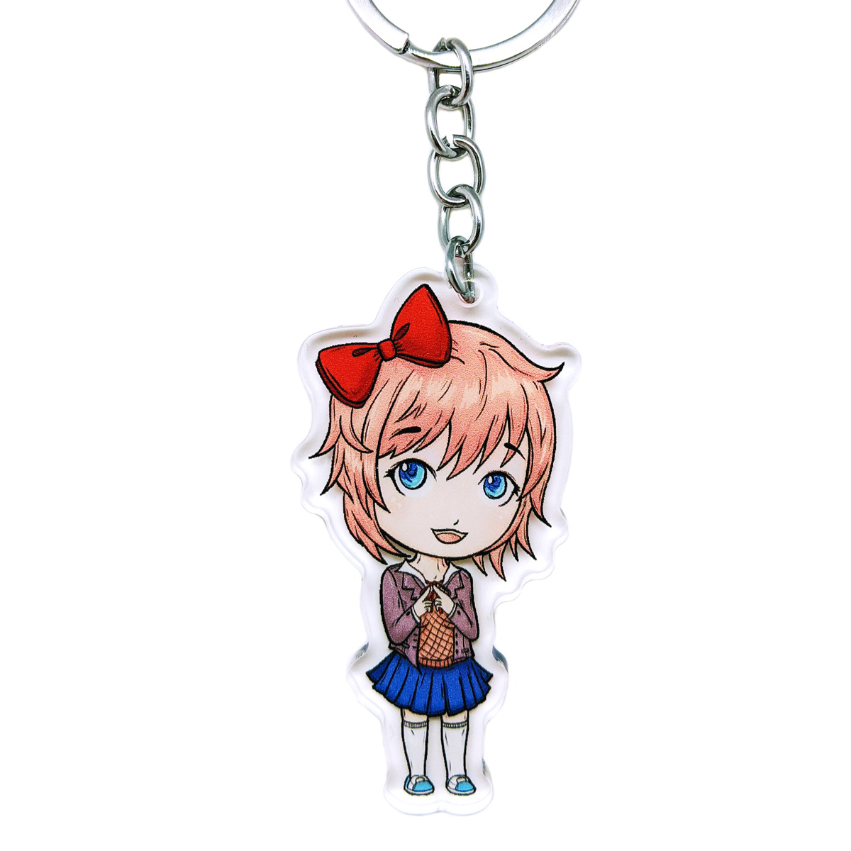 Sayori Chibi DDLC acrylic keychain €8,95
