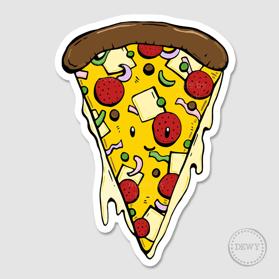 Pizza sticker - €1,50